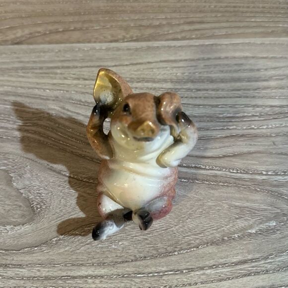 Kitty’s Creatures “hear no evil” piglet figurine - Picture 1 of 4
